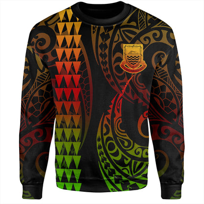 Tuvalu Sweatshirt Kakau Style