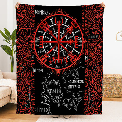 Vegvisir Blanket - Ember Edition-Myprintsy