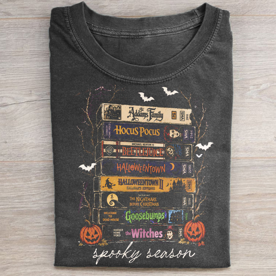 Vintage Halloween VHS - Personalized Shirt-Myprintsy