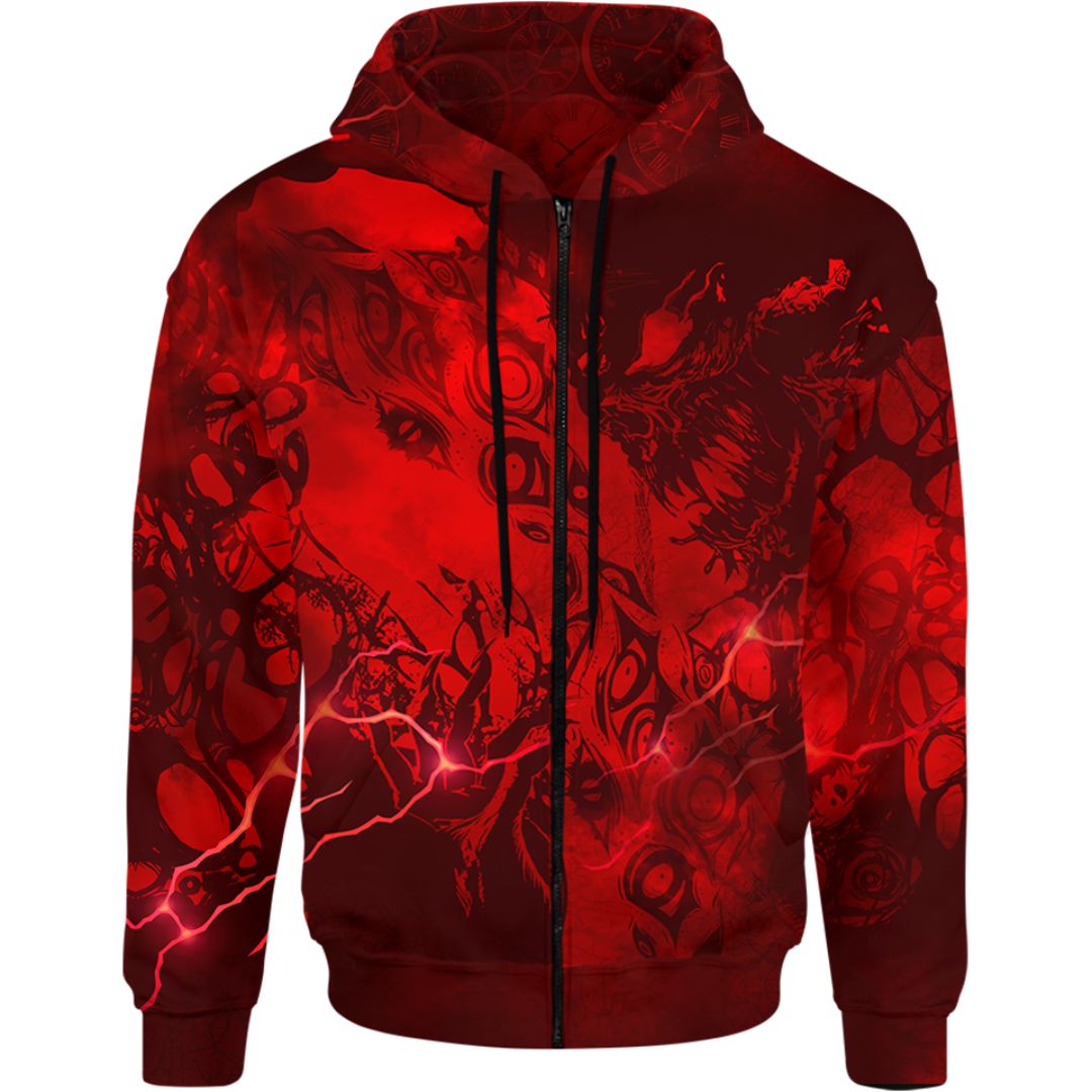 Viscera Zip Hoodie
