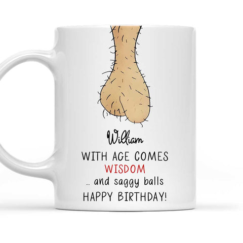 Aging Gracefully Saggy Truth - Personalized Coffee Mug