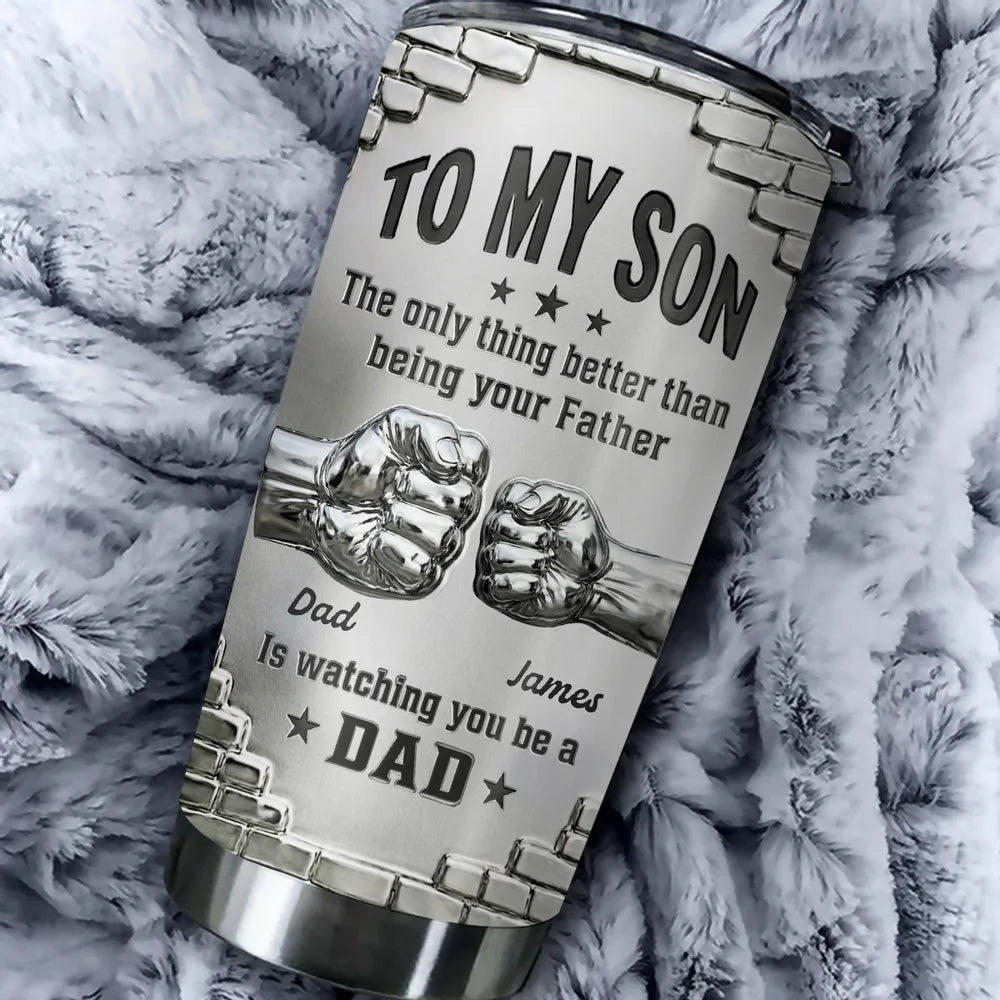 Watching You Grow - Personalized 3D Effect Tumbler-Myprintsy