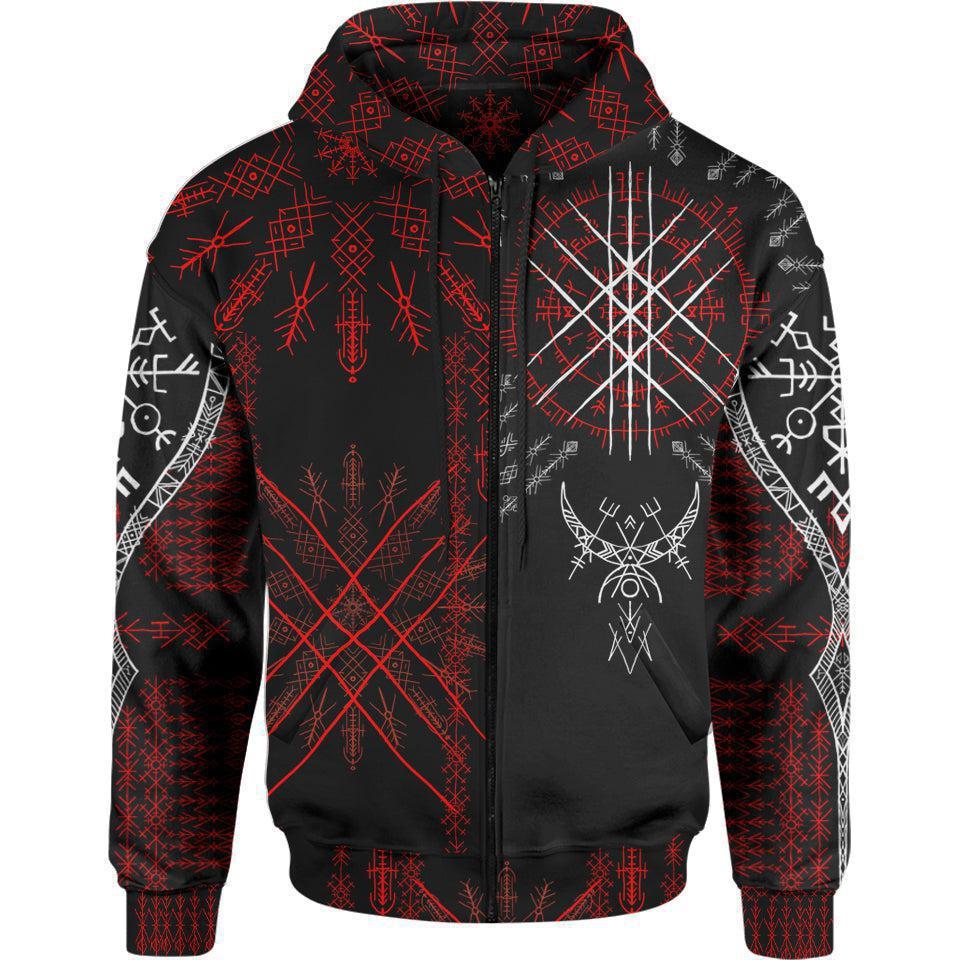 Web Of Fate Zip Hoodie