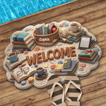 Welcome - Personalized Doormat - Gift For Homeowners and Bakers-Myprintsy