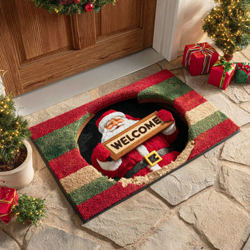 Welcome Santa Doormat VTQ-Myprintsy