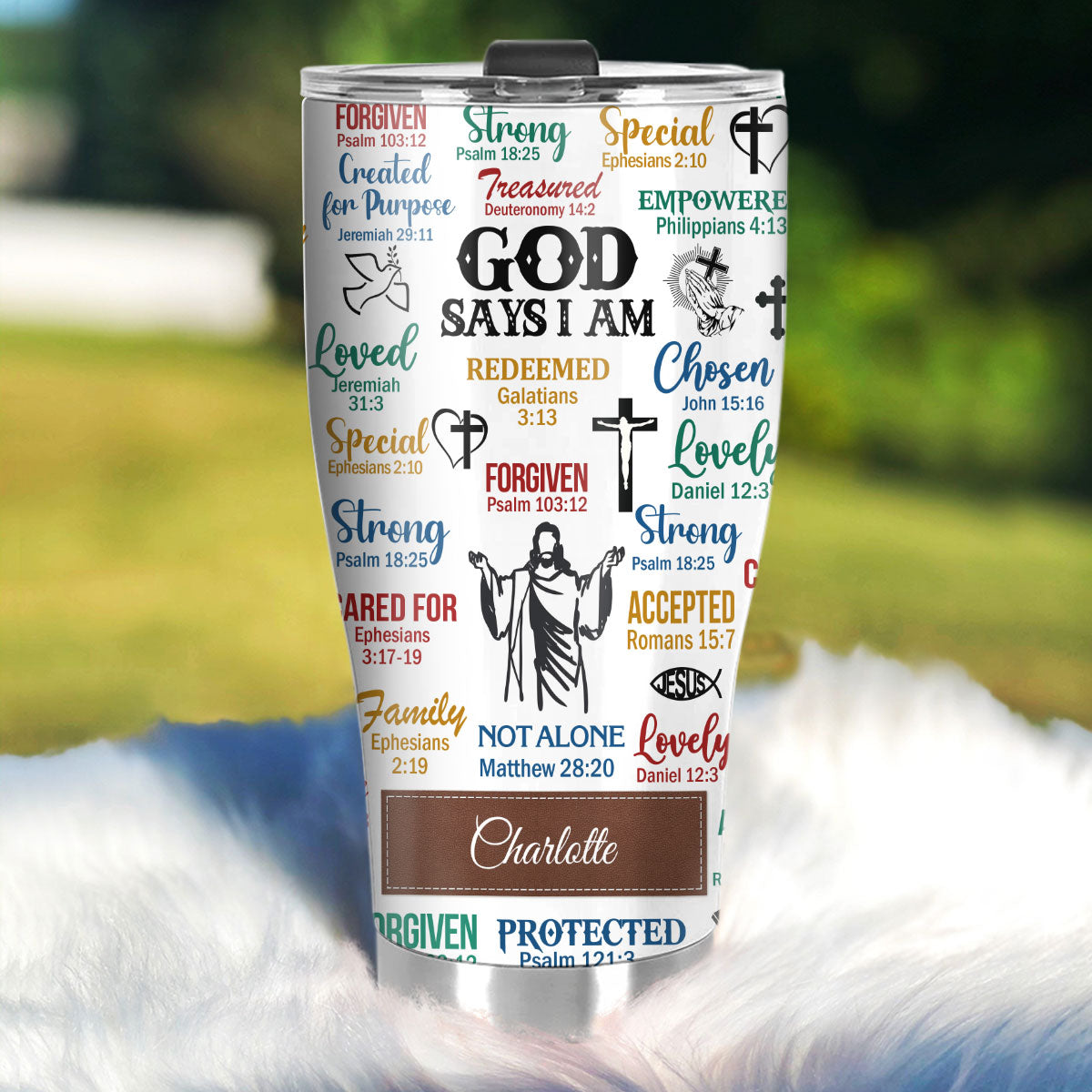 What God Says About You - Personalized Tumbler-Myprintsy