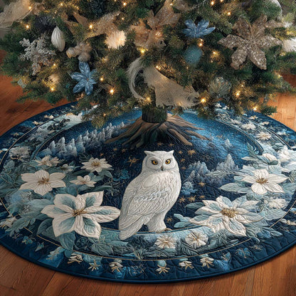 Whisper Watcher Quilted Tree Skirt-Myprintsy