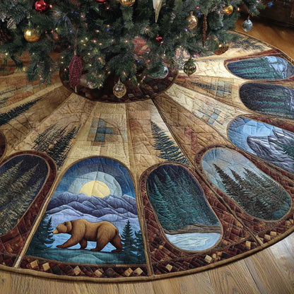 Whispering Pines Quilted Tree Skirt-Myprintsy