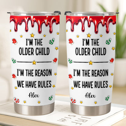 Who Makes The Rules - Personalized Tumbler Cup-Myprintsy