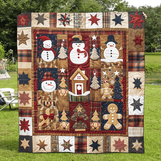 Winter Bliss Quilted Blanket VTQ-Myprintsy