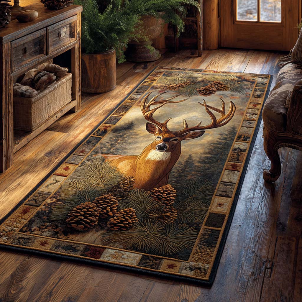 Winter Bloom Runner Carpet VTQ-Myprintsy