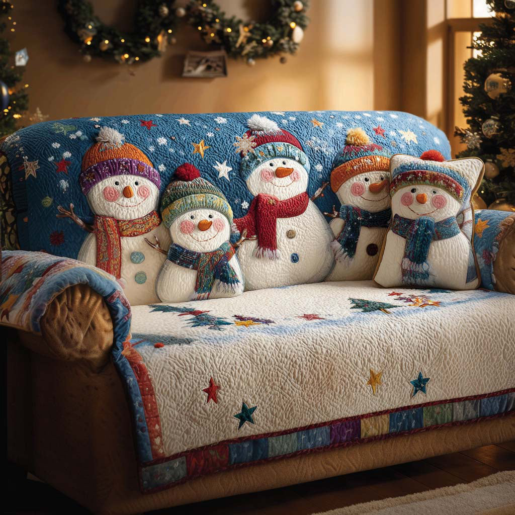 Winter Buddy Quilted Sofa Cover VTQ-Myprintsy