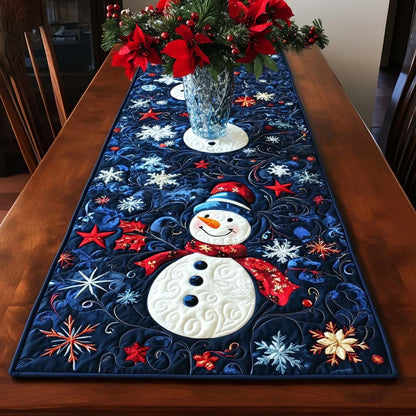 Winter Buddy Quilted Table Runner VTQ-Myprintsy