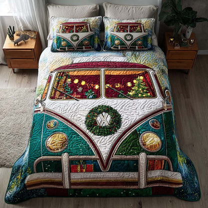 Winter Cabin Camp -Piece Quilted Bedding Set VTQ-Myprintsy