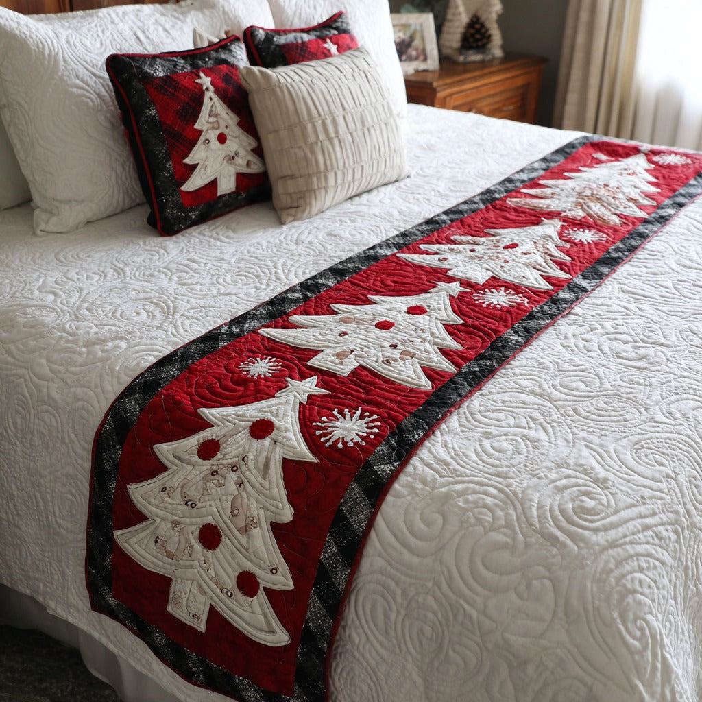 Winter Charm Quilted Bed Runner VTQ-Myprintsy