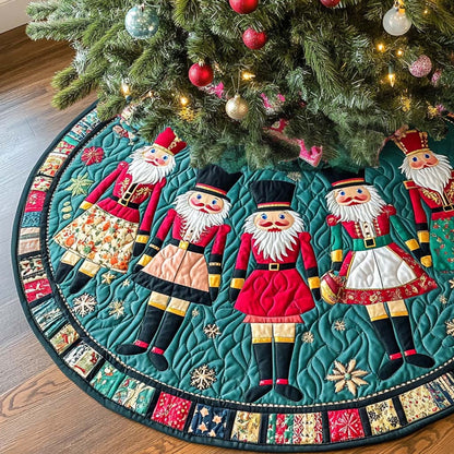Winter Glow Christmas Quilted Tree Skirt-Myprintsy