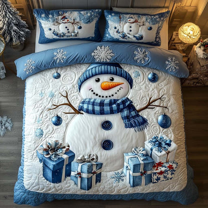 Winter Glow -Piece Quilted Bedding Set VTQ-Myprintsy