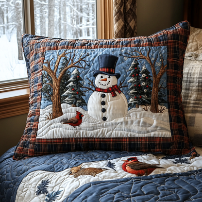 Winter Glow Quilted Bedding Pillow Case VTQ-Myprintsy