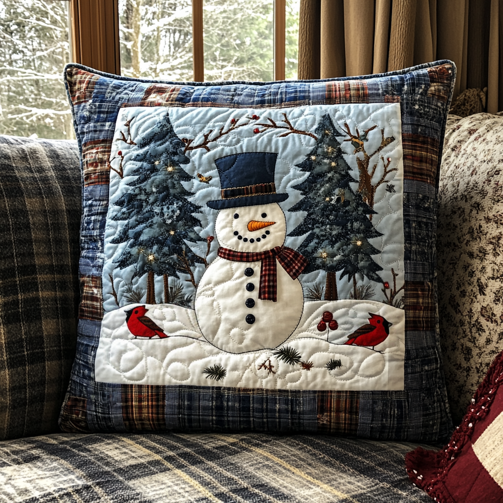 Winter Glow Quilted Pillow Case VTQ-Myprintsy