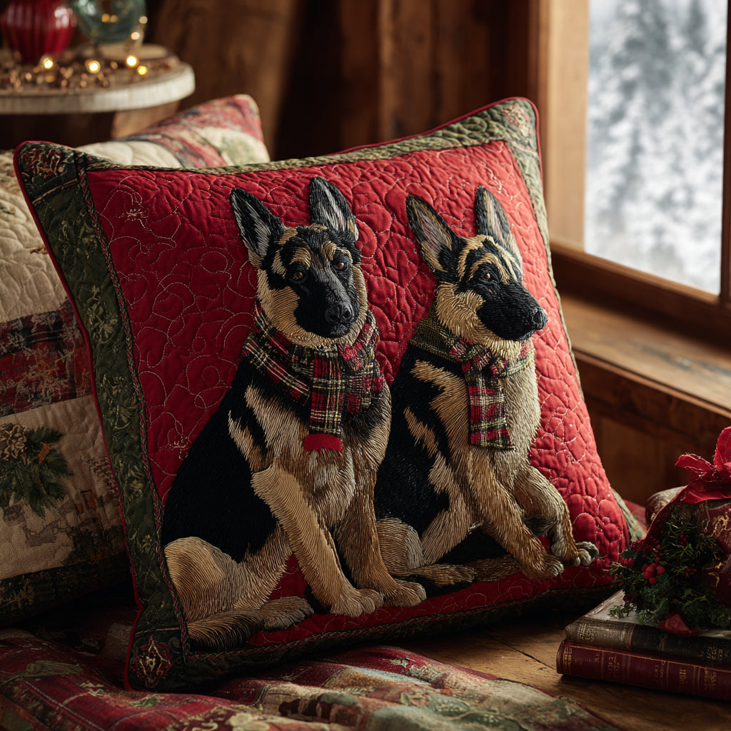 Winter Guardian Quilted Pillow Case VTQ-Myprintsy