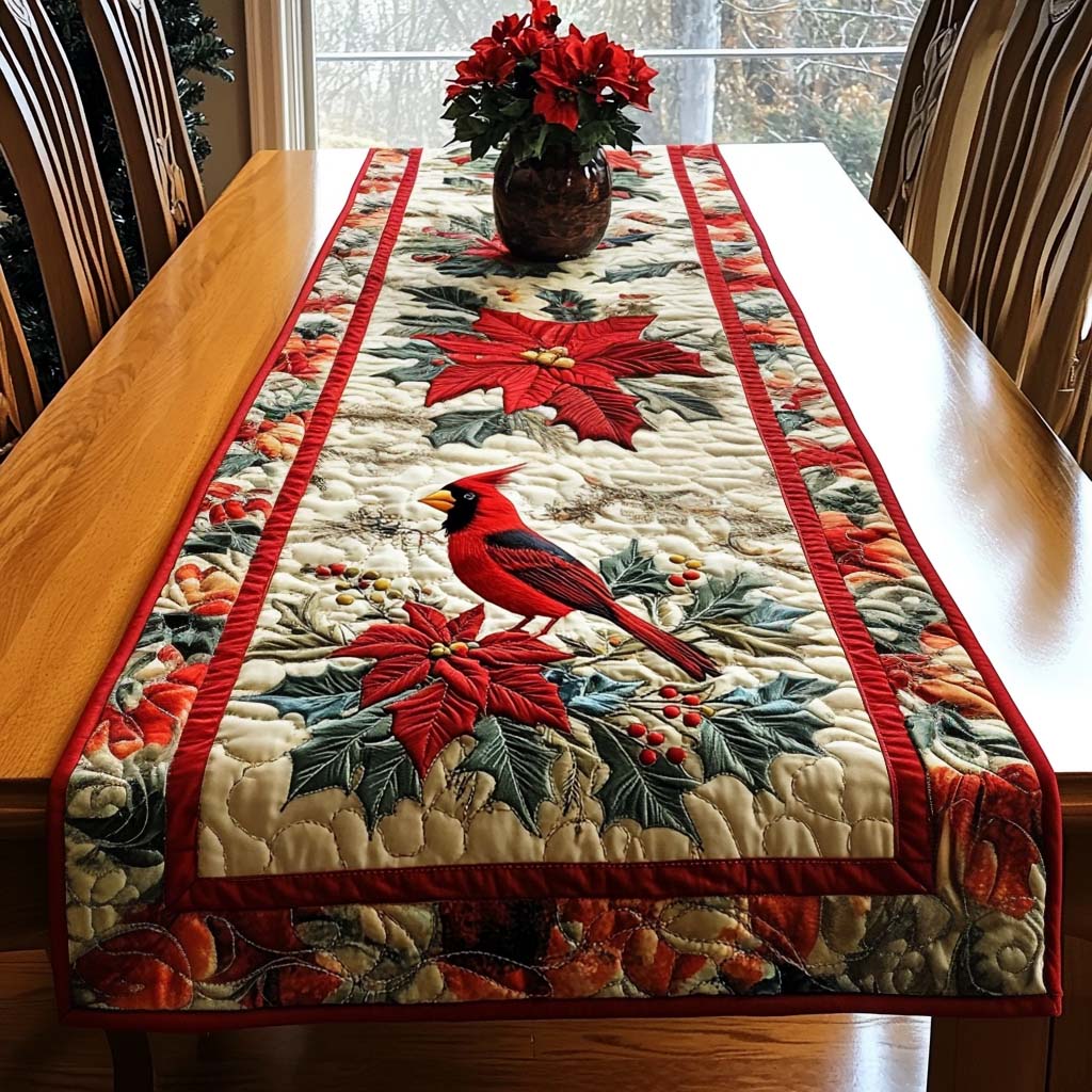 Winter Harmony Quilted Table Runner VTQ-Myprintsy