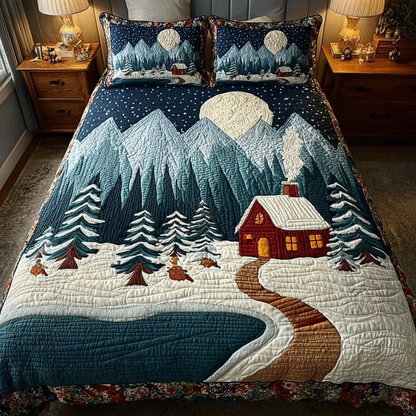 Winter Haven -Piece Quilted Bedding Set VTQ-Myprintsy