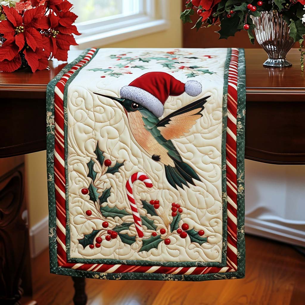 Winter Hover Quilted Table Runner VTQ-Myprintsy
