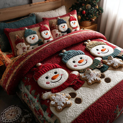 Winter Jolly -Piece Quilted Bedding Set VTQ-Myprintsy