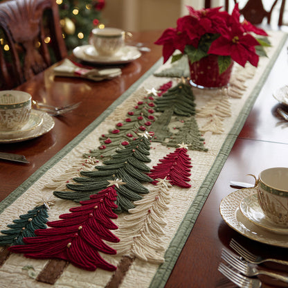 Winter Path Quilted Table Runner VTQ-Myprintsy