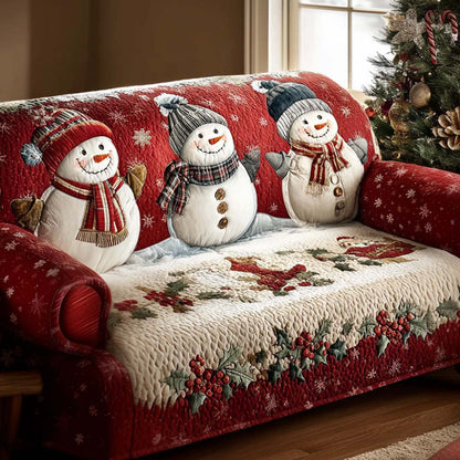 Winter Peace Quilted Sofa Cover VTQ-Myprintsy