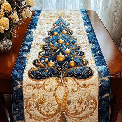Winter Pines Quilted Table Runner VTQ-Myprintsy