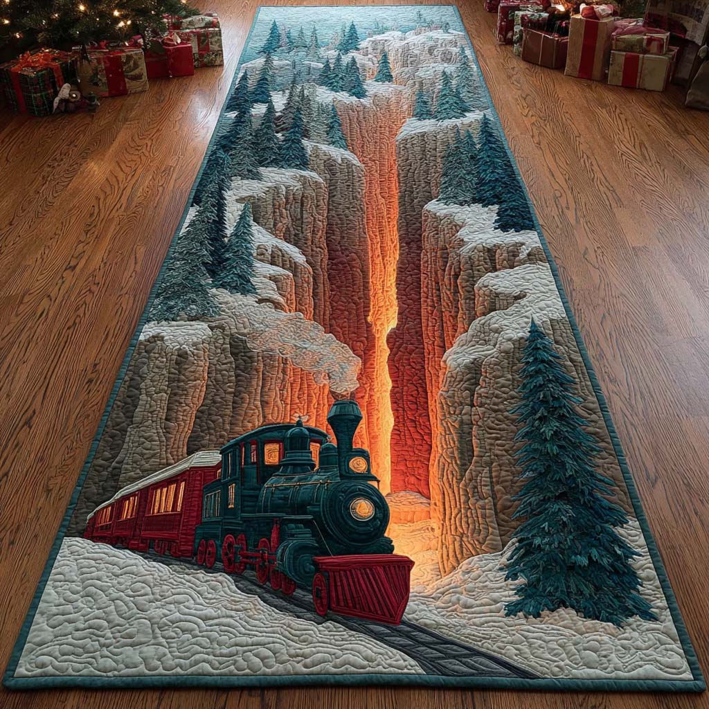 Winter Rail Wonder Runner Carpet VTQ-Myprintsy