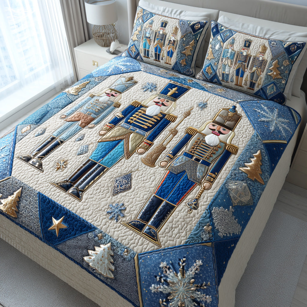 Winter Soldier -Piece Quilted Bedding Set VTQ-Myprintsy