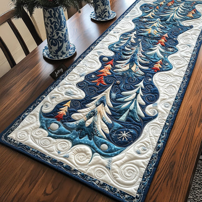 Winter Tree Splendor Quilted Table Runner VTQ-Myprintsy