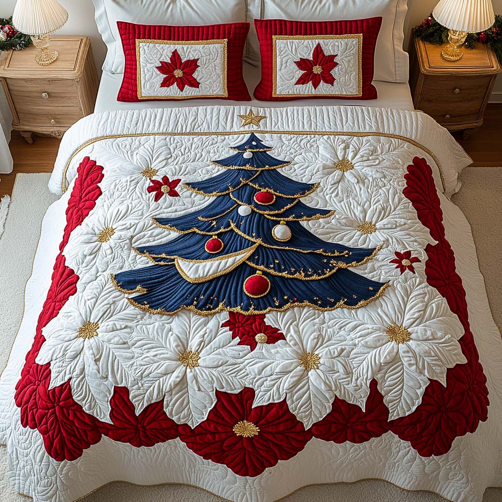 Winter Wonderland -Piece Quilted Bedding Set VTQ-Myprintsy