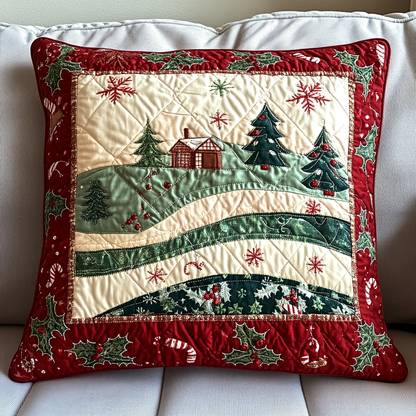 Winter Wonderland Quilted Pillow Case VTQ-Myprintsy