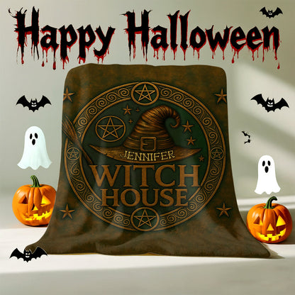 Witch house - Personalized Blanket-Myprintsy