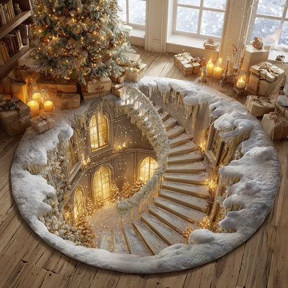 Wonderland Passage Quilted Round Mat VTQ-Myprintsy