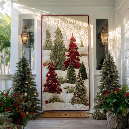 Woodland Glow Quilted Door Cover VTQ-Myprintsy