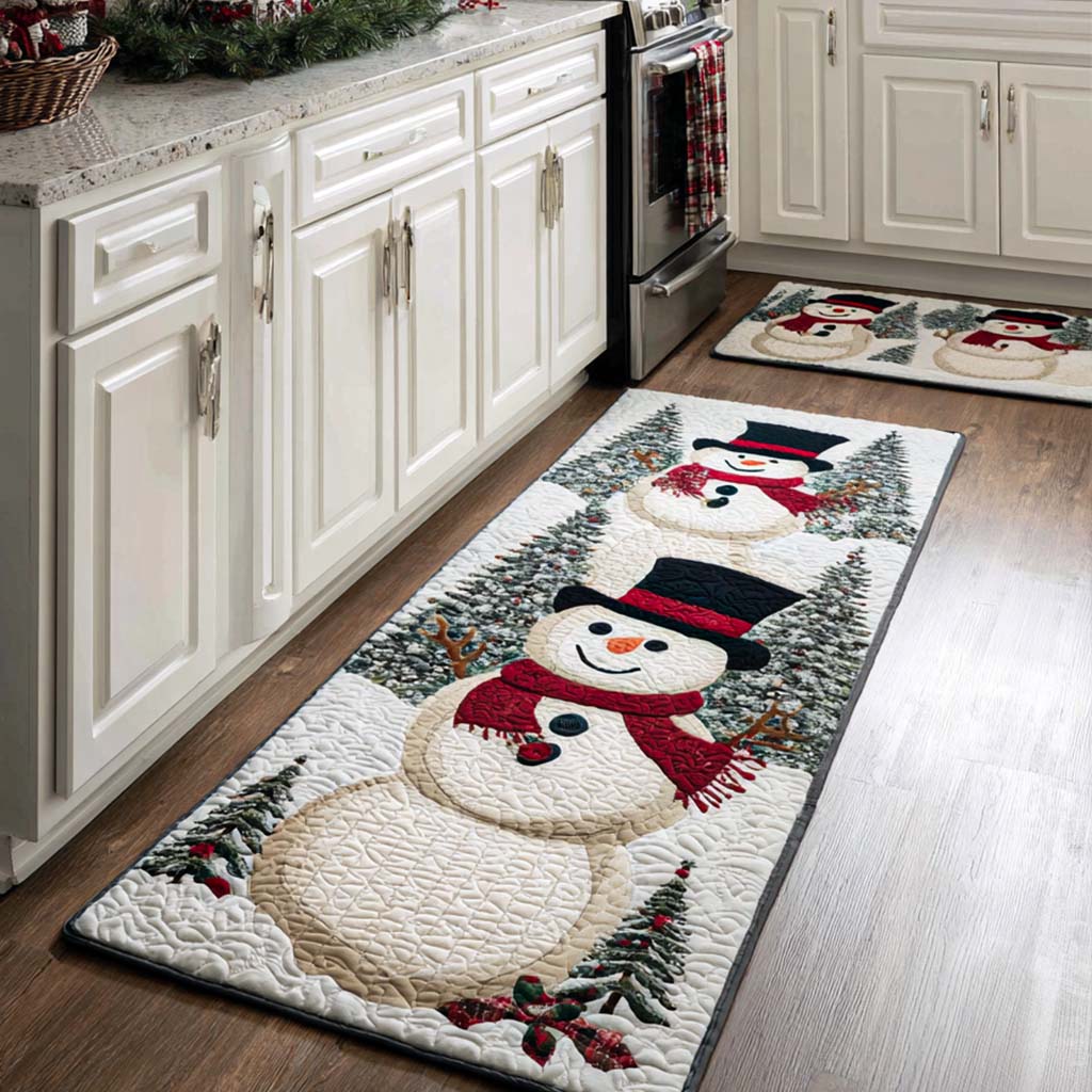 Xmas Kitchen Area Rug VTQ-Myprintsy