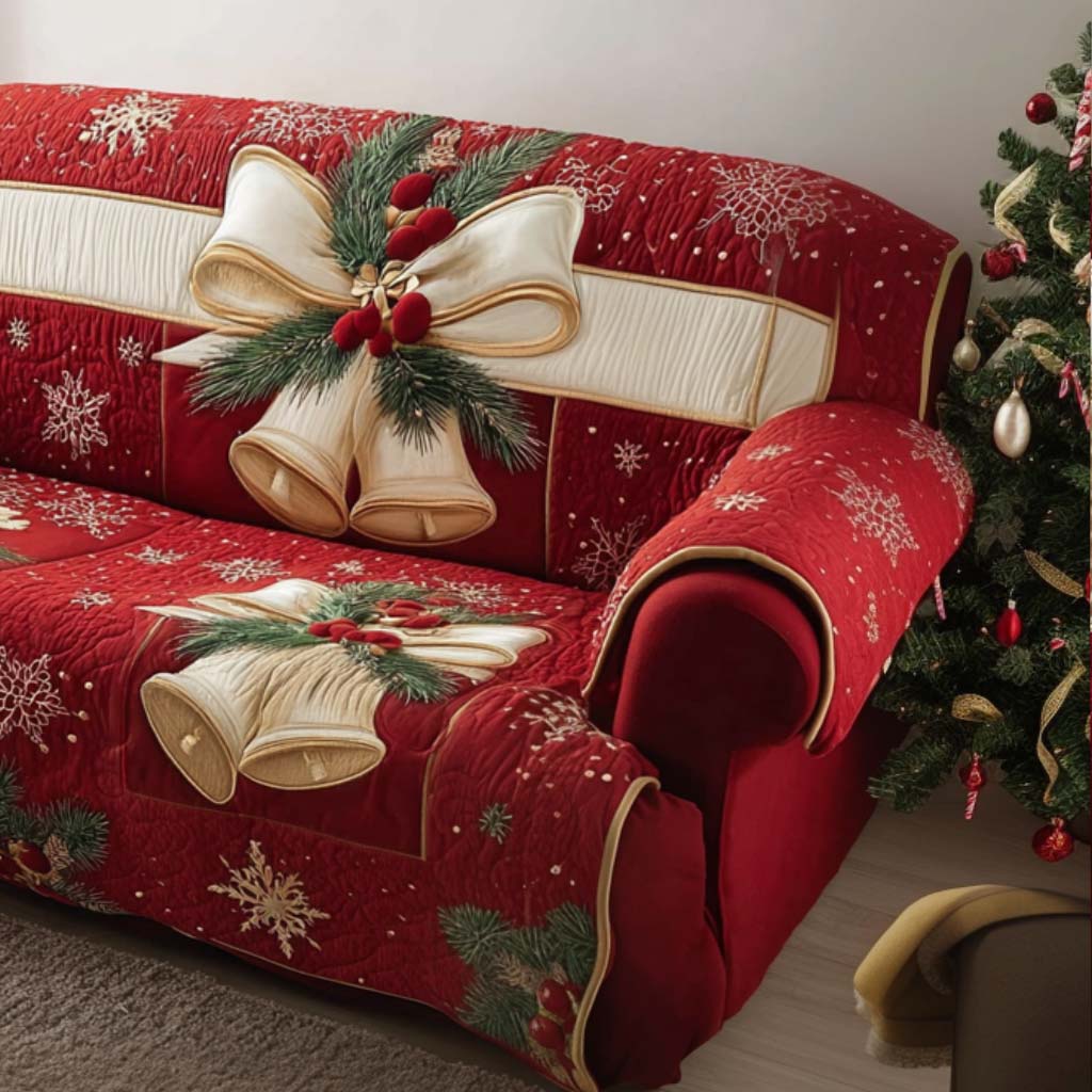 Xmas Quilted Sofa Cover VTQ-Myprintsy
