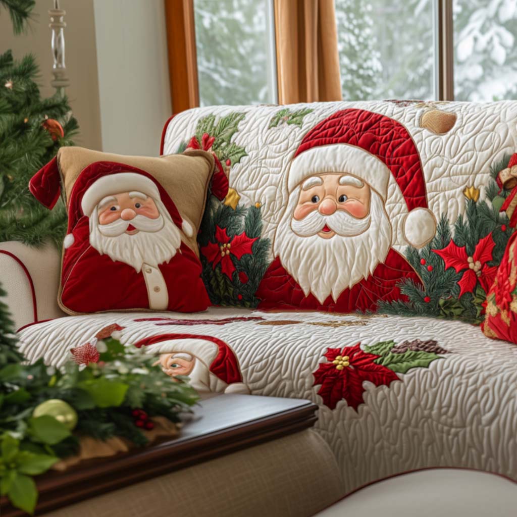 Xmas Quilted Sofa Cover VTQ-Myprintsy
