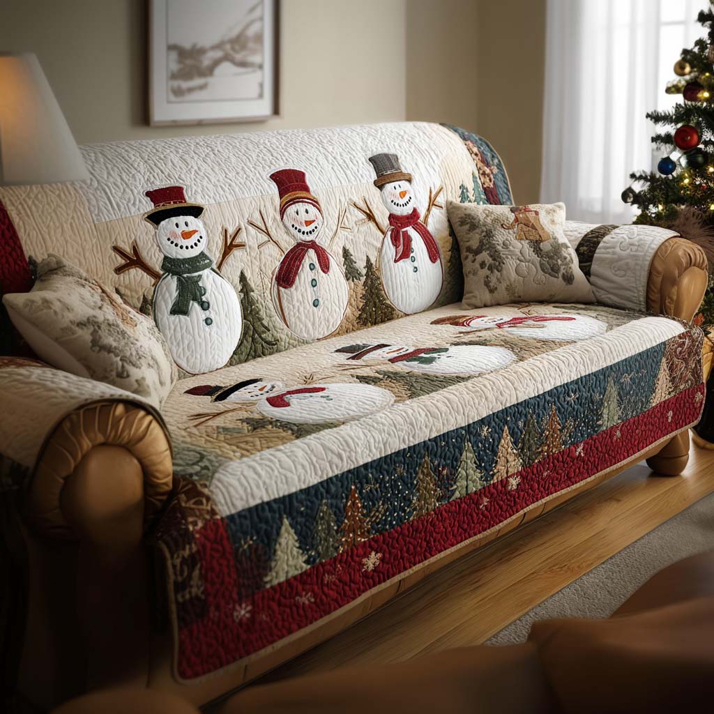 Xmas Quilted Sofa Cover VTQ-Myprintsy