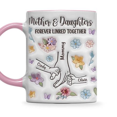 Hold My Hand - Personalized Accent Mug
