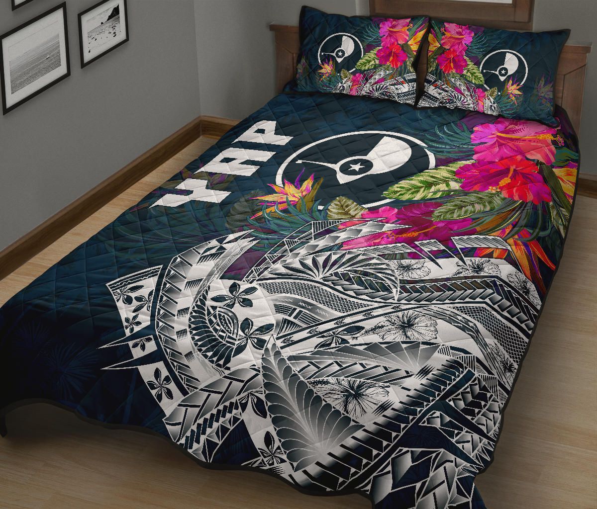 Yap Quilt Bed Set - Yap Summer Vibes-Myprintsy