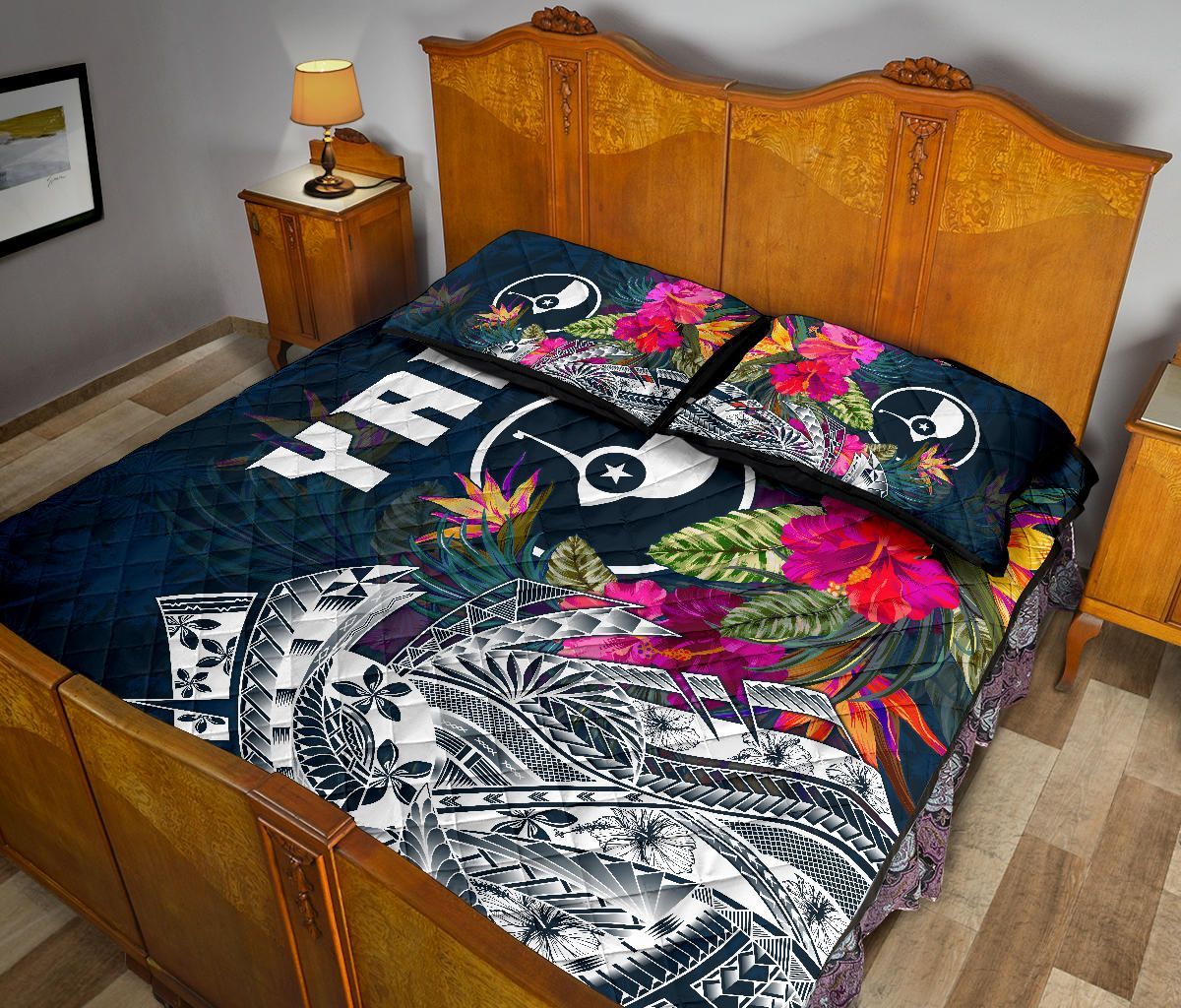 Yap Quilt Bed Set - Yap Summer Vibes-Myprintsy