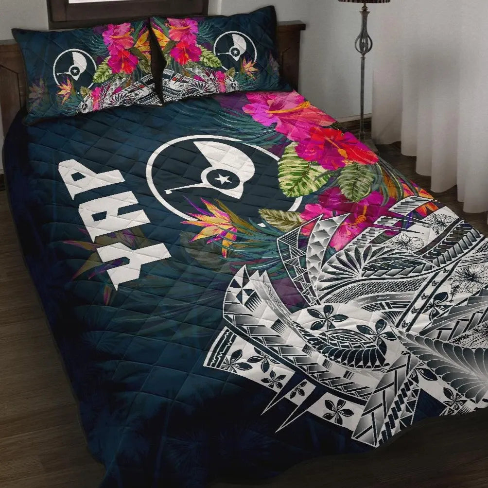 Yap Quilt Bed Set - Yap Summer Vibes-Myprintsy