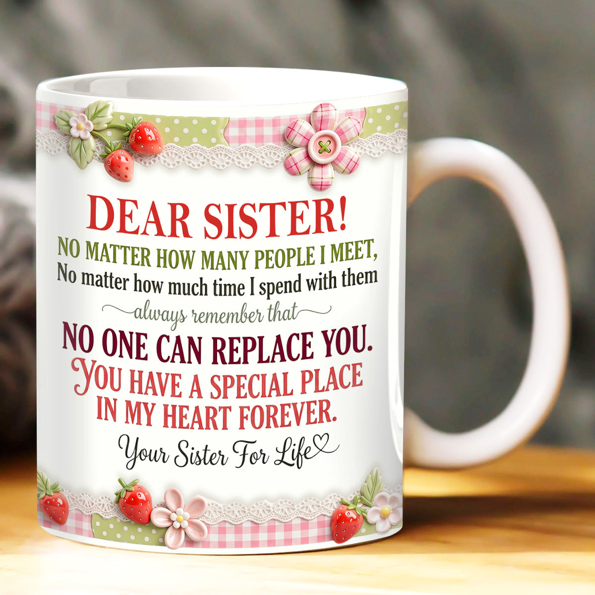 You Have A Special Place In My Heart Forever - Personalized Coffee Mug-Myprintsy