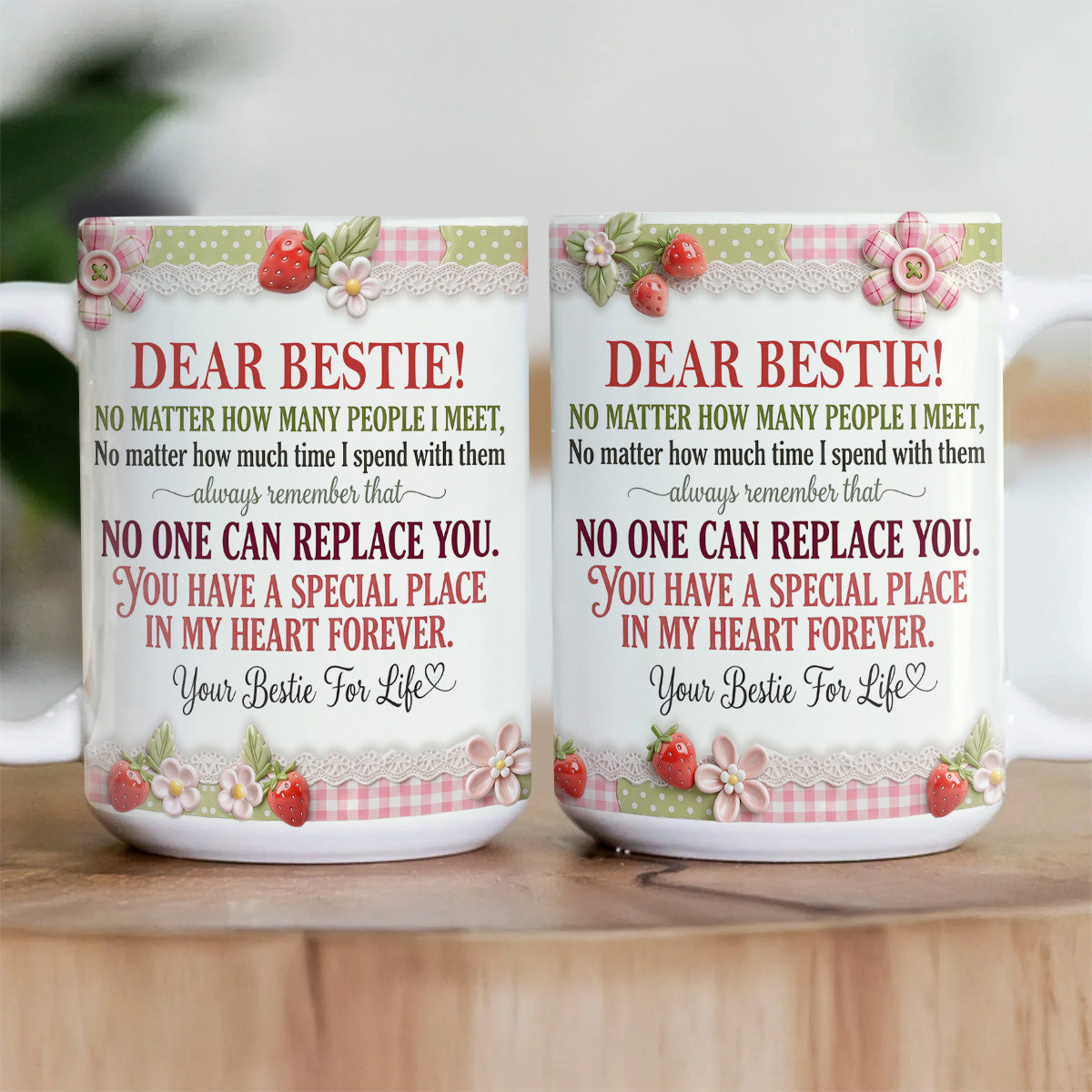 You Have A Special Place In My Heart Forever - Personalized Coffee Mug-Myprintsy