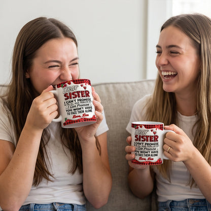 You Won’t Have To Face Problems Alone - Personalized Ceramic Mug-Myprintsy